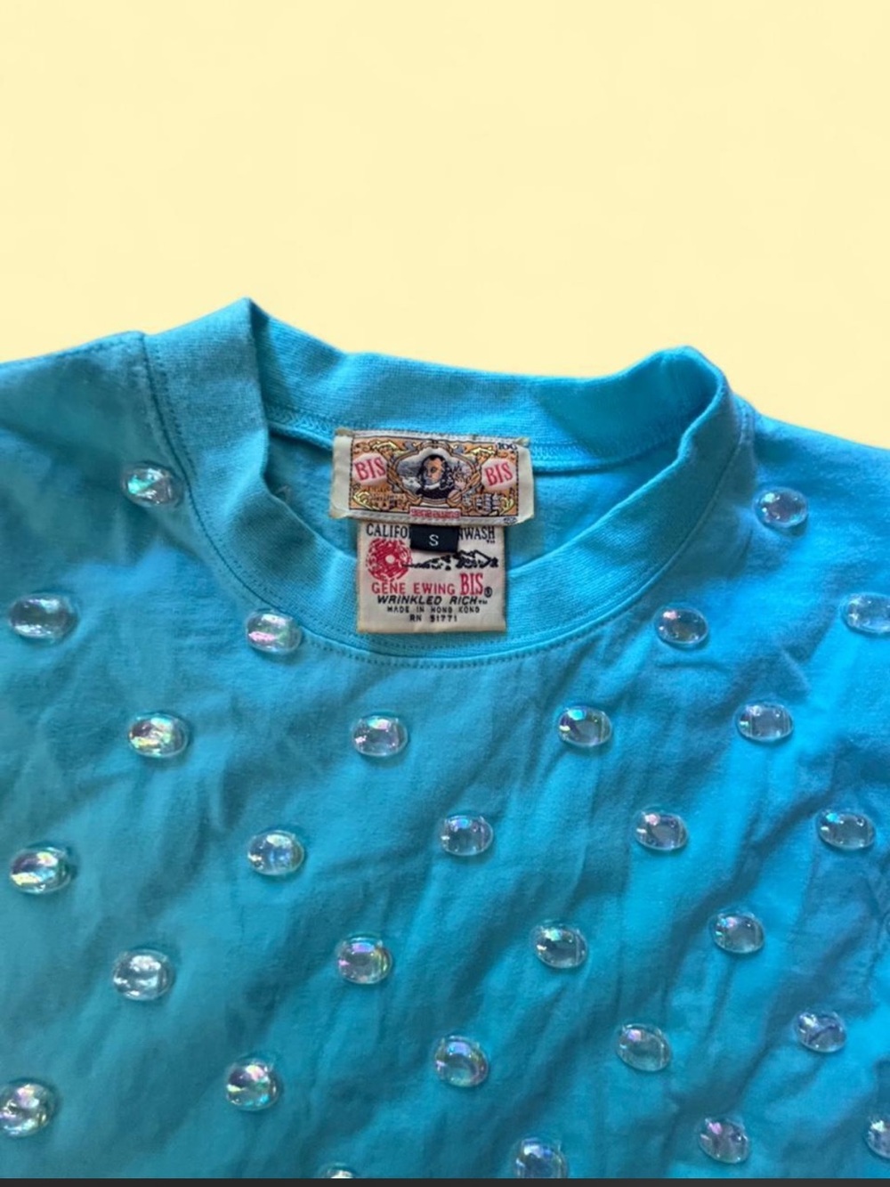 Vintage Gene Ewing BIS tee in the dreamiest turquoise 💎